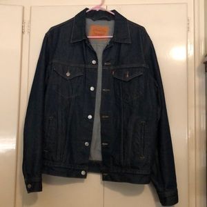 Levis Indigo blue jean jacket